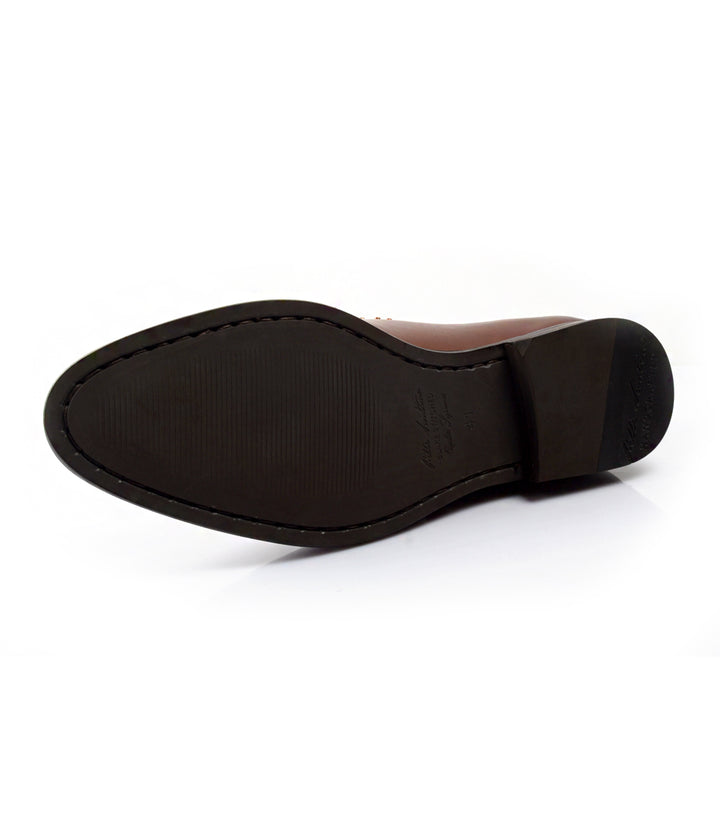 Pelle Santino- Regal Single Buckle Shoes for Men | Ethnic Sandal Jutti - best ethnic shoes in India