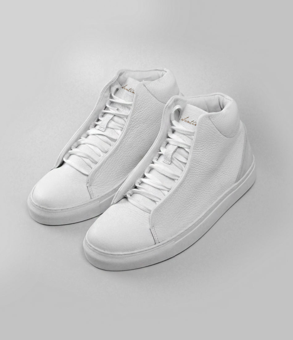 InnovX Sneaker High Top White Milled - Main Image