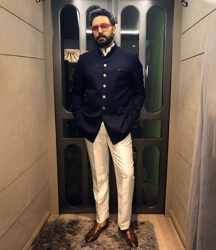 Abhishek Bachchan in Pelle Santino - The Dapper Man - Brown Milled Penny Loafers - Ultra-Flex