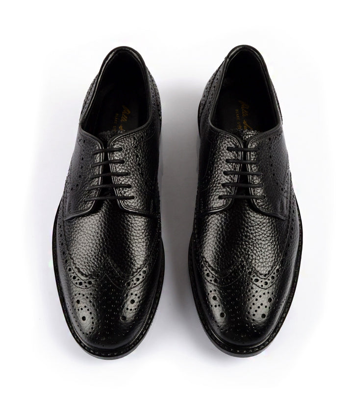 Full Brogue Derby Black (Wide)1