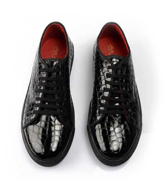 Pelle Santino - Patent Leather Low-top Sneakers