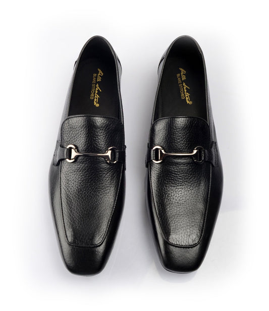 Monarch Bit Loafers - Black Milled - Ultra-Flex