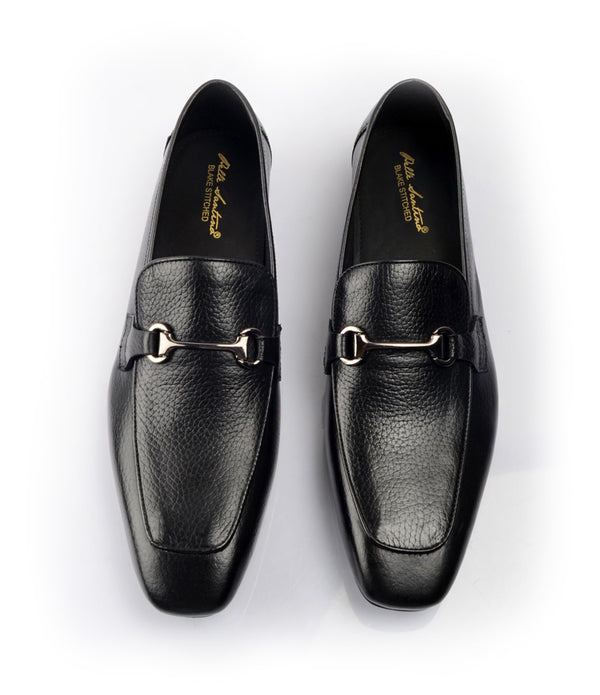 Monarch Bit Loafers - Black Milled - Ultra-Flex