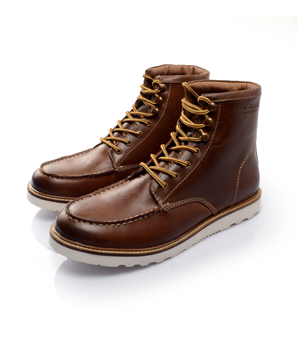 Moc Toe Boots Brown