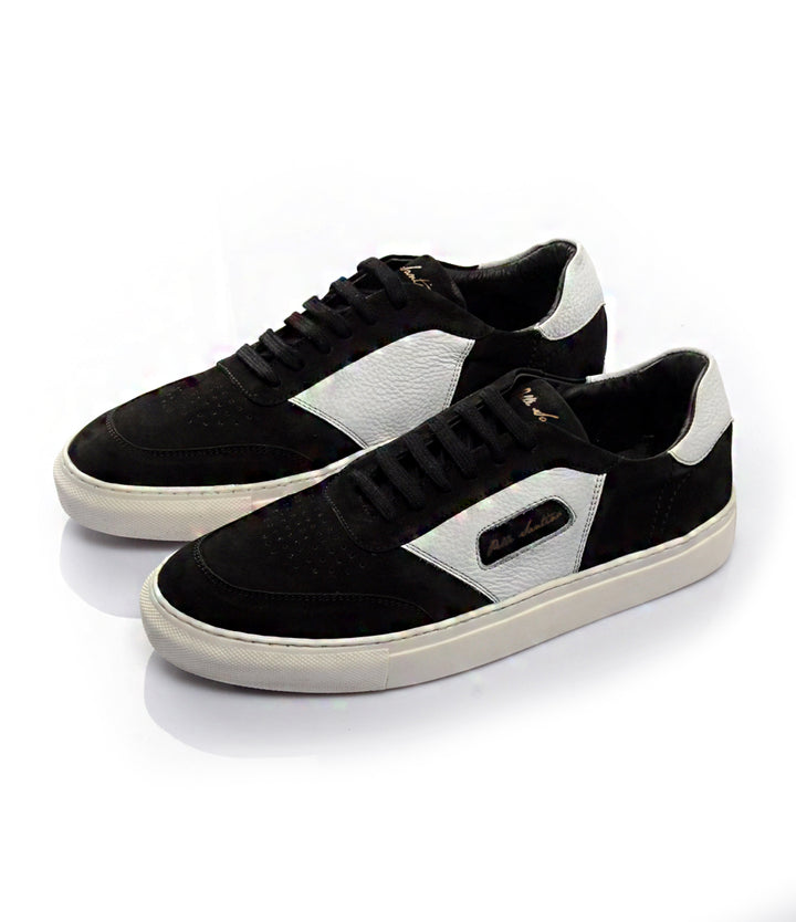 Pelle Santino - Court Sneakers 103 - Black - best leather sneakers in India