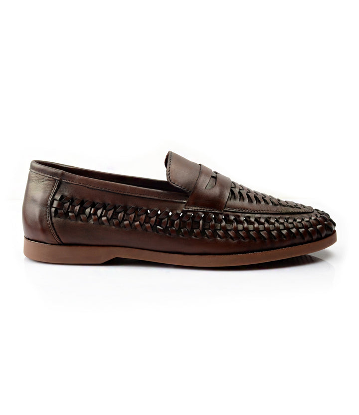 Pelle Santino - FlexWeave Loafers - Brown