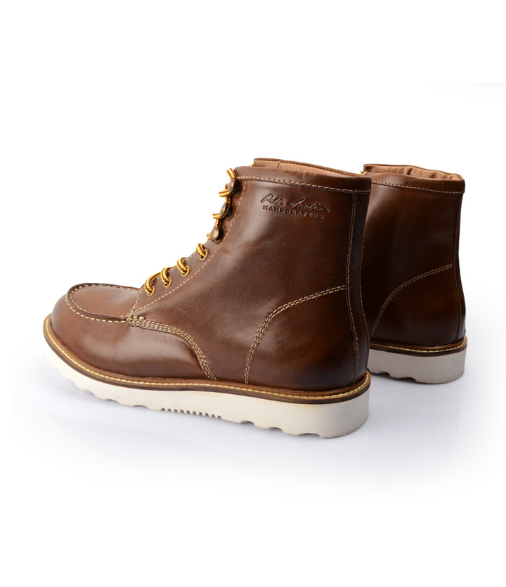 Pelle Santino - Moc Toe Boots - Brown - best boots in India