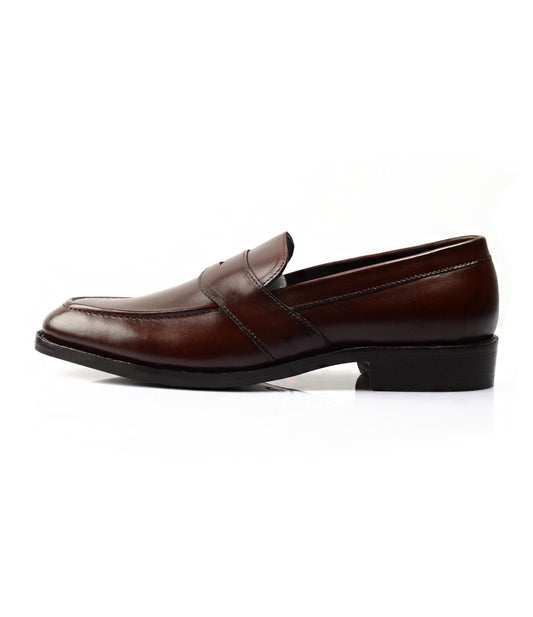 Pelle Santino - Goodyear Welted Penny Loafers - Brown