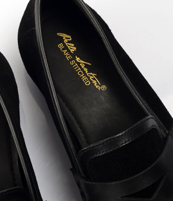 Pelle Santino - Suede Combination Loafers - Ultra-Flex - best wedding shoes India 