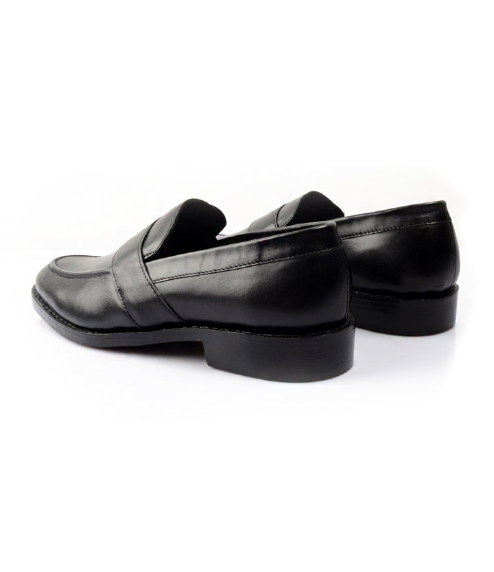 Pelle Santino - Goodyear Welted Penny Loafers - Black