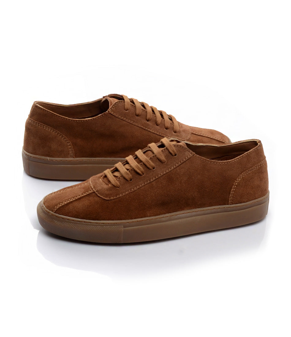 Pelle Santino - Unlined Sneakers - Beige Suede - Best leather