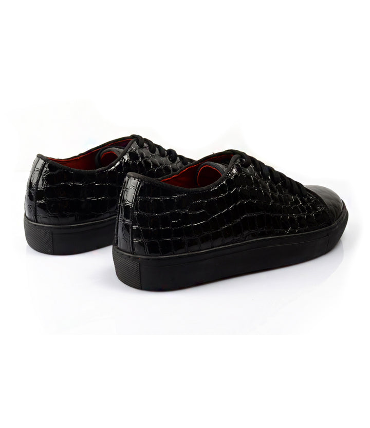 Pelle Santino - Patent Leather Low-top Sneakers