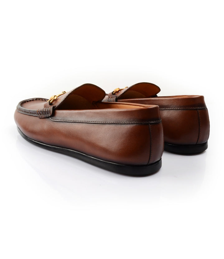 Pelle Santino - Horsebit Loafers - Cognac