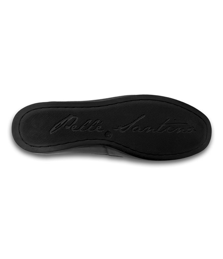 Pelle Santino - Leather Bit Loafers - Black - The Dapper Man