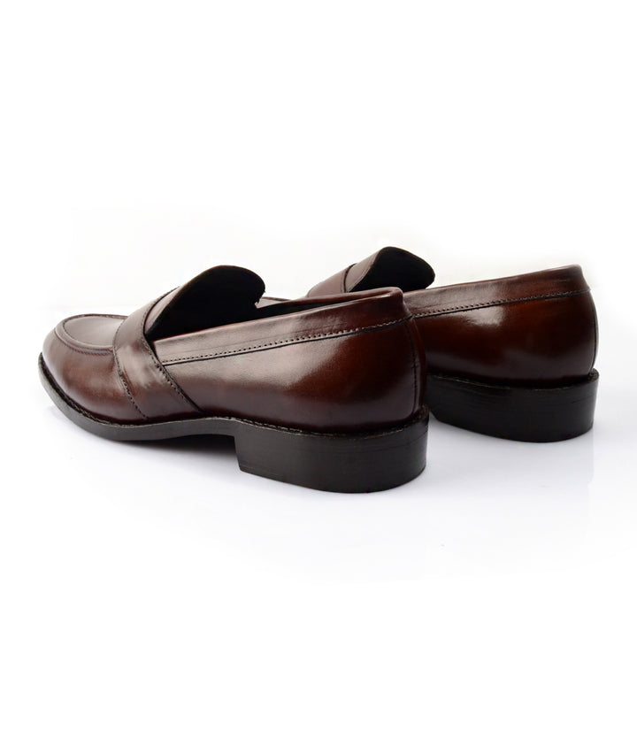 Pelle Santino - Goodyear Welted Penny Loafers - Brown