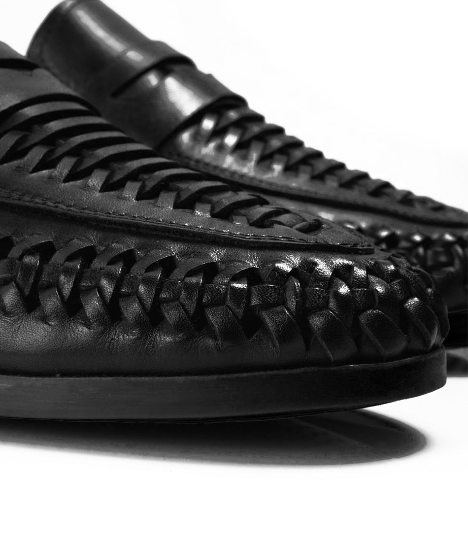Pelle Santino - FlexWeave Loafers - Black - most comfortable