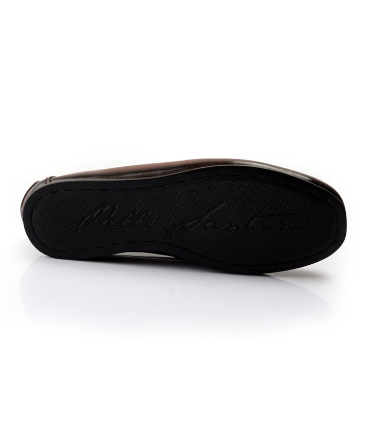 Pelle Santino - Penny Driving Loafer - Cognac
