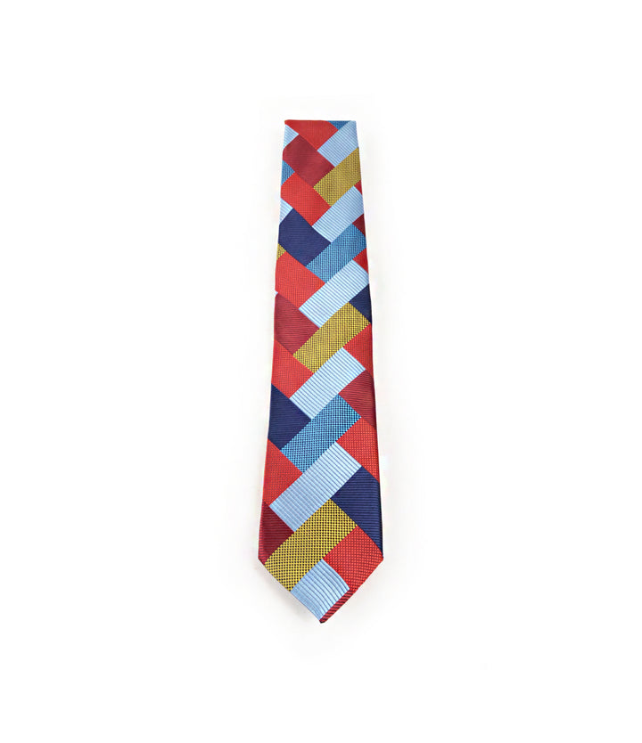 Multicolor bloom Neck Tie