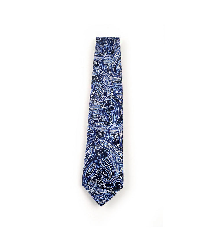 Classic Blue Paisley Neck Tie