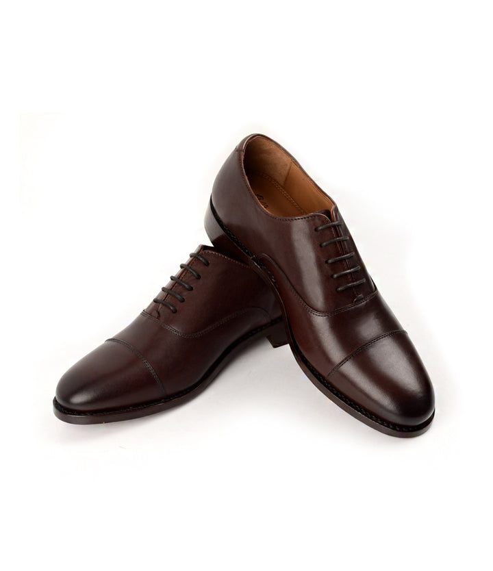 Pelle Santino Goodyear Welted Cap Toe Oxfords Brown Best