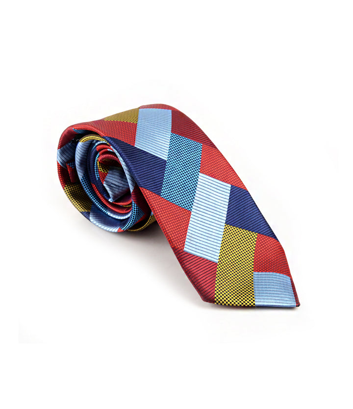 Multicolor bloom Neck Tie