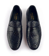 Handwoven Loafers - Navy