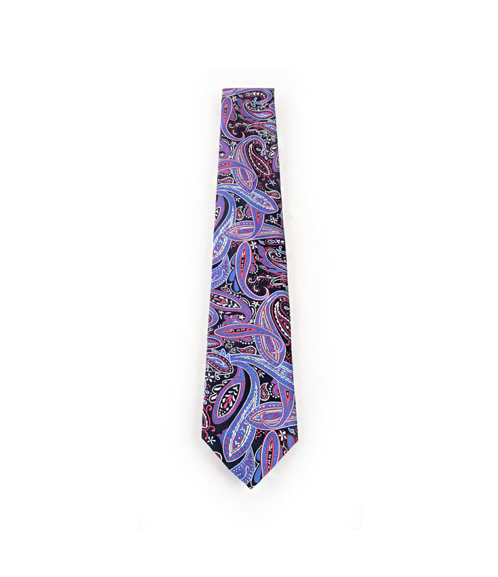 Oxford Blue Paisley Neck Tie