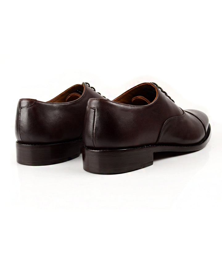 Pelle Santino -Goodyear Welted - Cap Toe Oxfords - Brown