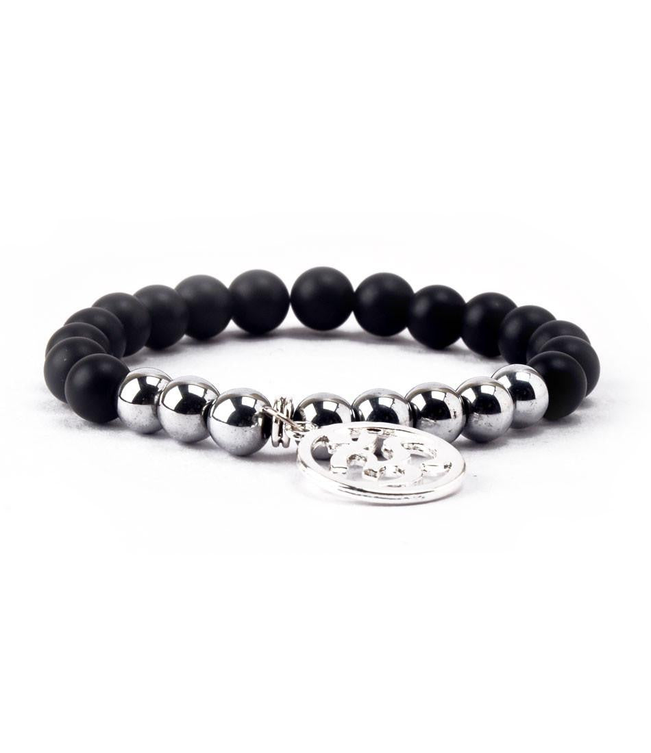 Black Agate Bracelet for Harmony & Strength | Brahmatells — BrahmatellsStore